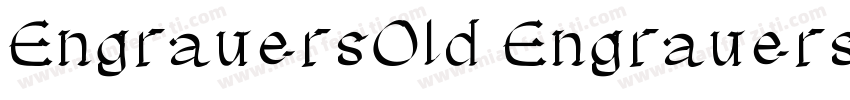 EngrauersOld Engrauers Eunlish Bd字体转换